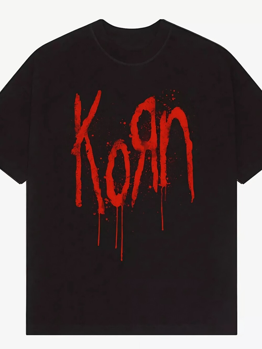 Korn Still A Freak Red Logo T-shirt Unisex Small